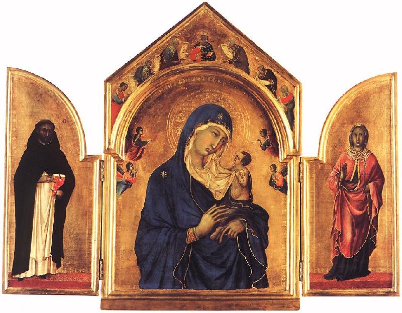 Duccio di Buoninsegna Triptych dfg